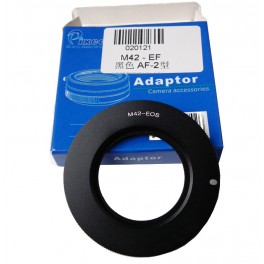 Adapter M42 Canon EOS AF Pixco